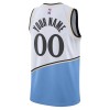 Camiseta Hombre NBA Atlanta Hawks Personalizadas 2024-25 Nike City Edition Blanco Swingman